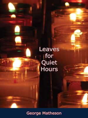 cover image of Leaves for Quiet Hours